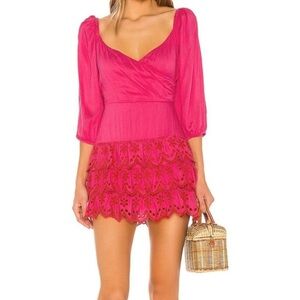 Lovers and friends Aella mini dress